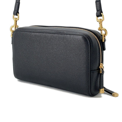 Dior Karo double pouch BlackS7431UBAE Leather Rovelle Bags