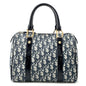 Dior Trotter Travel Bag Navy PVC Patent Leather Rovelle Bags
