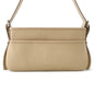 BURBERRY One Shoulder Bag Beige Leather