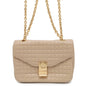 CELINE SmallCShoulder Bag Beige188403BFC Leather