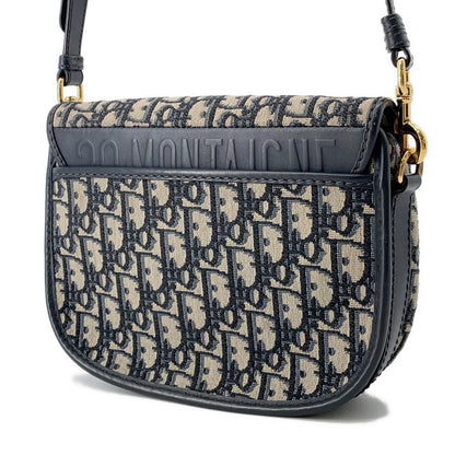 Dior Oblique Bobby Shoulder Bag NavyM9319UTZQ Canvas Leather Rovelle Bags