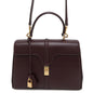 CELINE 16 SEISE 2WAY Handbag Bordeaux187373 Leather Size Medium