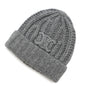CELINE Triomphe Knit hat Size free Gray2ADOM912Z 09GR Cashmere37% Wool 37% Silk26%