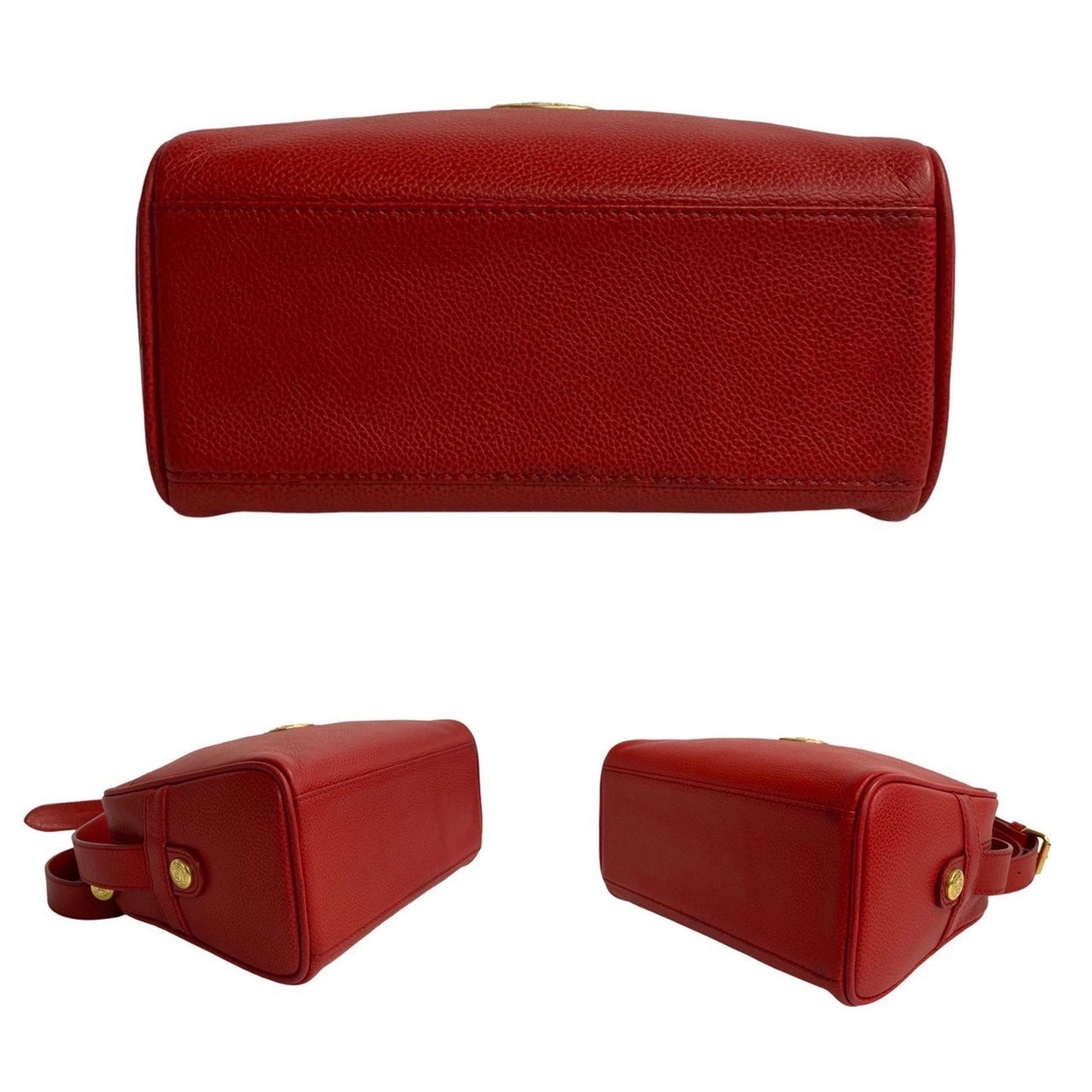 Burberry Brand Leather Red Shoulder Bag Style 5