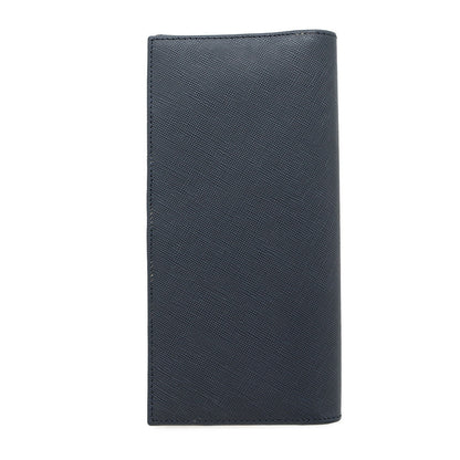 Prada Folded Long Cloth Navy2M0836 Saffiano Leatherleather Rovelle Bags