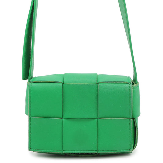 Bottega Veneta Candy Cassette Shoulder Parakeet666688 Lambskin