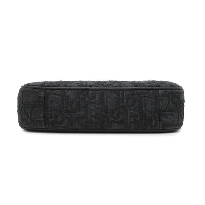 Dior Oblique Safari Shoulder Bag Black2ESWS011YKY Jacquard Leather Size Mini Rovelle Bags