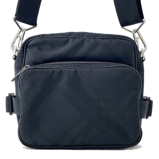 BURBERRY Cross Body Bag Black80853801 Nylon Leather