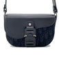 Dior Saddle flap messenger bag Black2ADCA435YKS Leather Canvas Size Mini Rovelle Bags