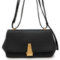 Bottega Veneta Angle Palmellato Shoulder Bag Black576143 Leather