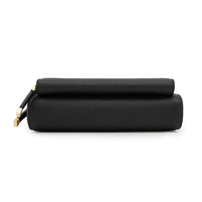 Dior Karo double pouch BlackS7431UBAE Leather Rovelle Bags