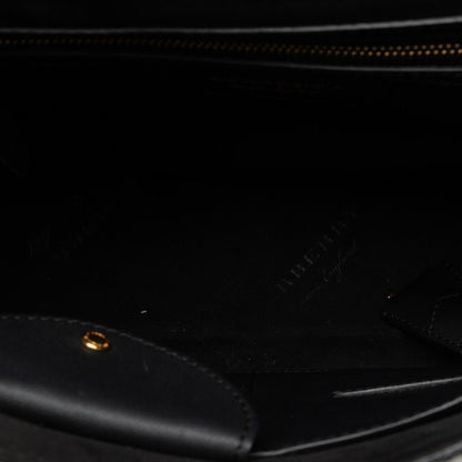 Burberry Brand Leather Black Shoulder Bag Style 8