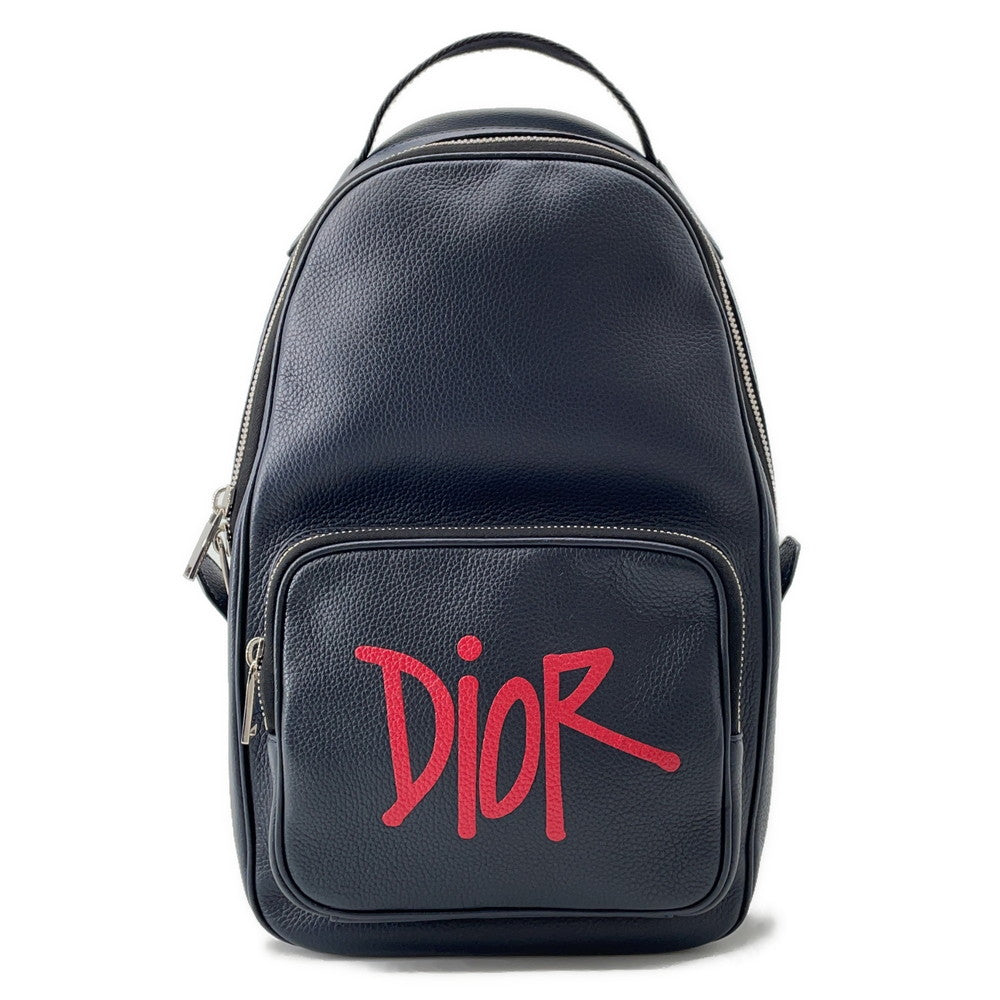 Dior Shawn St 1?4ssy Collaboration 2020 Cross Body Bag Navy/Black/Red1ESBO013GDS Leather Rovelle Bags
