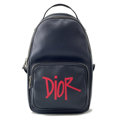 Dior Shawn St 1?4ssy Collaboration 2020 Cross Body Bag Navy/Black/Red1ESBO013GDS Leather Rovelle Bags