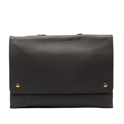 Burberry Brand Leather Brown Shoulder Bag Style 13