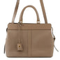 CELINE Cabas de France 2-Way Handbag Greige192663 Leather Size Medium