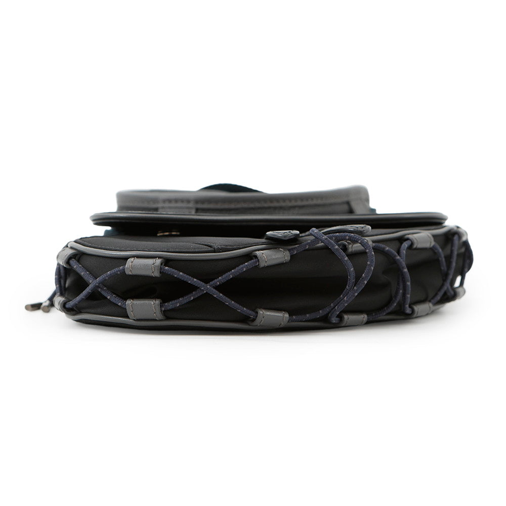 Dior Saddle bag Sacai collaboration Black1ADCA374USC_H15E Technical Fabric Leather Rovelle Bags
