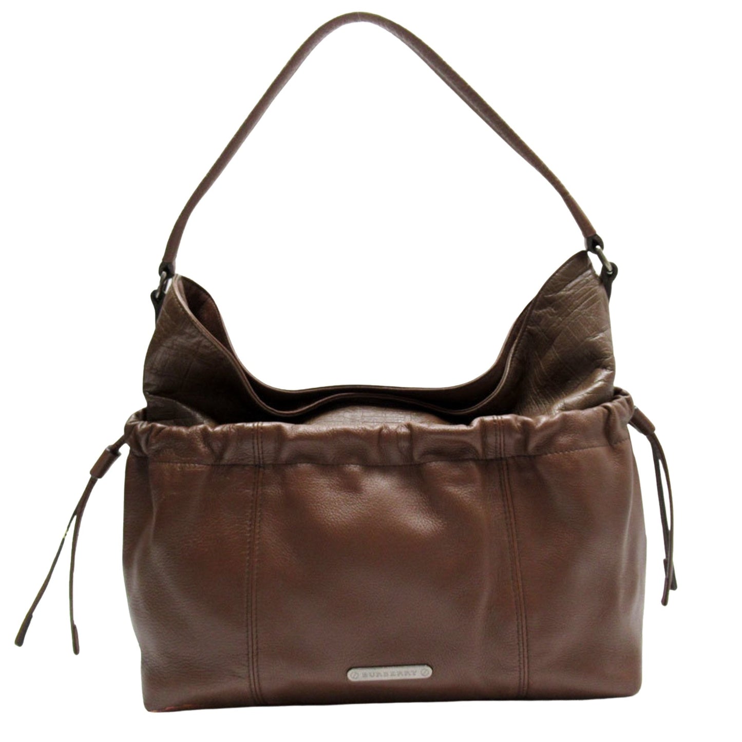 Burberry Brand Leather Brown Shoulder Bag Style 15