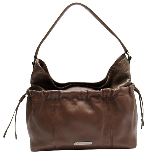 Burberry Brand Leather Brown Shoulder Bag Style 15