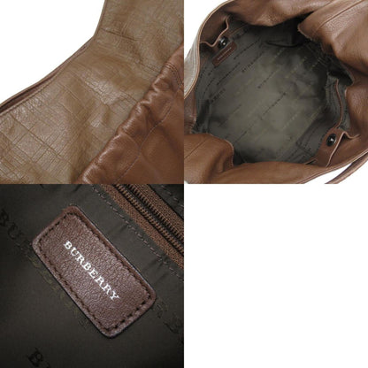Burberry Brand Leather Brown Shoulder Bag Style 15