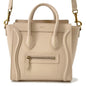 CELINE Luggage shopper Cream189243 Leather Size Nano