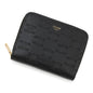 CELINE Triomphe Compact Zipped Wallet Black10B663BFU Leather