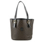 CELINE Macadam Tote Black PVC Leather