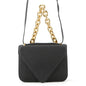 Bottega Veneta Mount Envelope Shoulder Bag Black667399 Leather