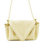 Bottega Veneta BeakSmall Shoulder ice cream658523 Leather