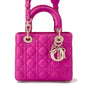 Dior Lady'S Dior My Abcdior Cannage 2-Way Bag Pinkm0538Onge Lambskin Size Small Rovelle Bags