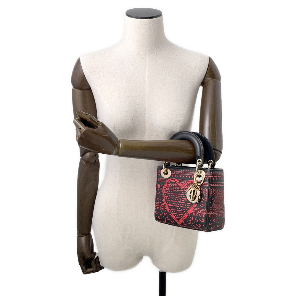 Dior Lady Dior Leather Black Handbag Rovelle Bags