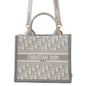 Dior Book Tote Leather Grey Tote Bag Rovelle Bags