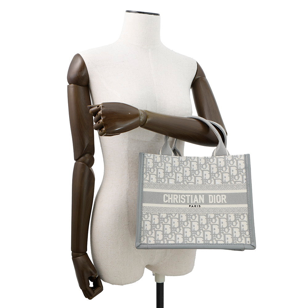 Dior Book Tote Leather Grey Tote Bag Rovelle Bags