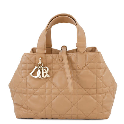 Dior Toujules Macrocannage Handbag Tanm2821Oshj Calf Leather Size Medium Rovelle Bags