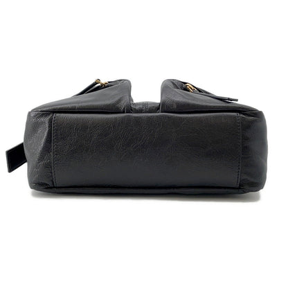 Dior Grand Tour Bowling Bag Blackm6000Unqd Crinkled Calf Leather Size Small Rovelle Bags