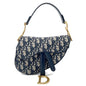 Dior Saddle Oblique One Shoulder Bag Navym0455Ctzq Canvas Leather Rovelle Bags