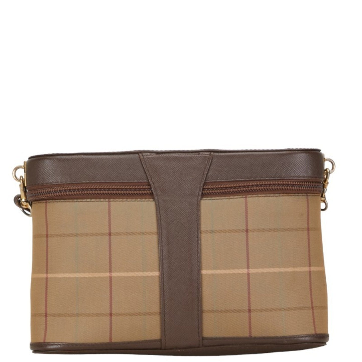 Burberry Nova Brand Canvas Brown Shoulder Bag Style 5