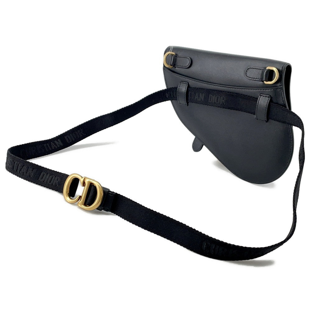 Dior Saddle Waist Bag Blacks5632Cwgh Leather Rovelle Bags
