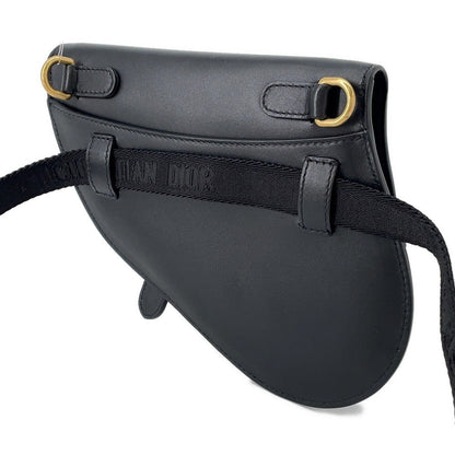 Dior Saddle Waist Bag Blacks5632Cwgh Leather Rovelle Bags