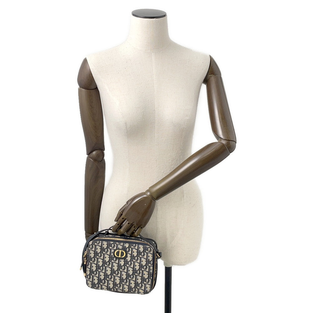 Dior Montaigne Canvas Beige Shoulder Bag Rovelle Bags