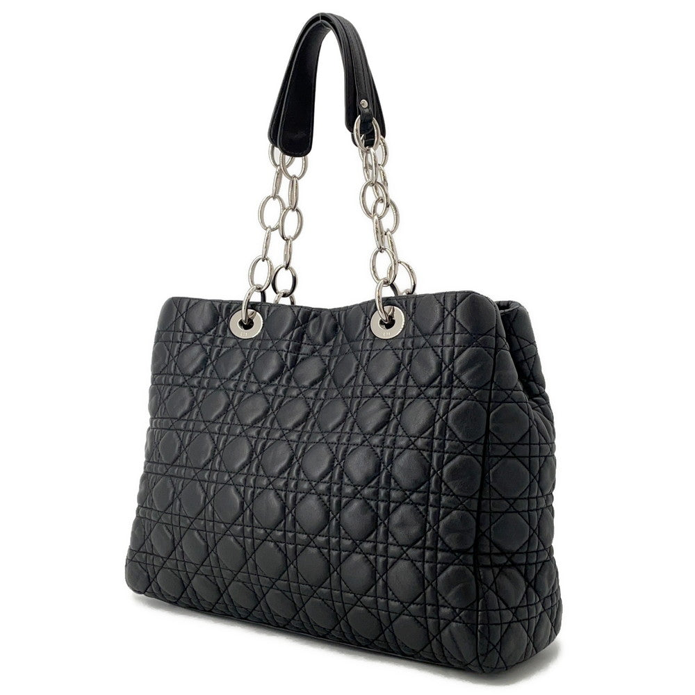 Dior Canage Chaintote Bag Blackcal44956 Leather Rovelle Bags