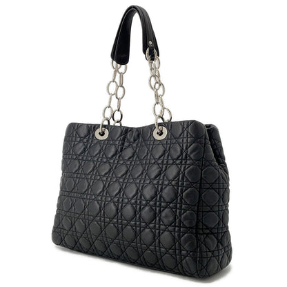 Dior Canage Chaintote Bag Blackcal44956 Leather Rovelle Bags