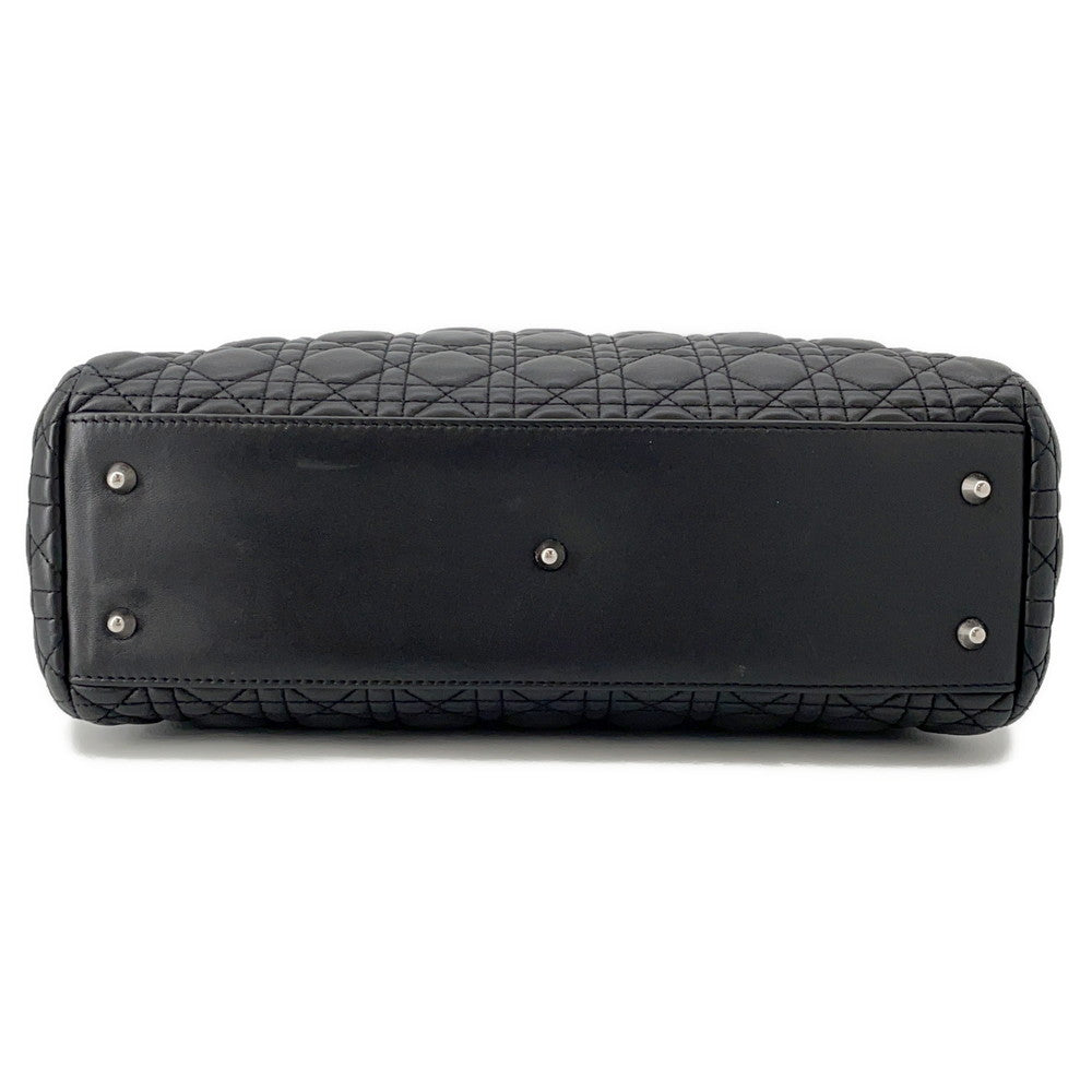 Dior Canage Chaintote Bag Blackcal44956 Leather Rovelle Bags
