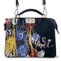 FENDI Peekaboo Icy You Black/Multicolor7VA530 Leather Size Mini Rovelle Bags
