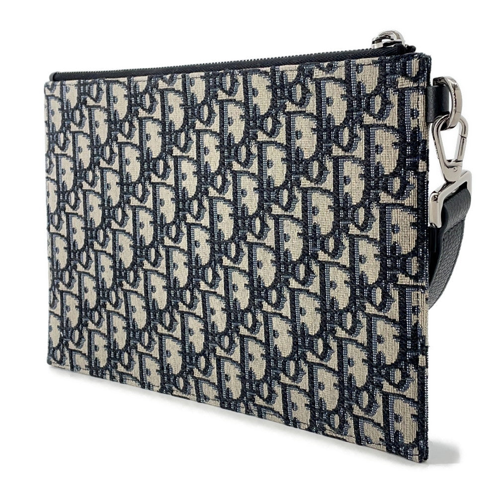 Dior Oblique Canvas Black Clutch Rovelle Bags