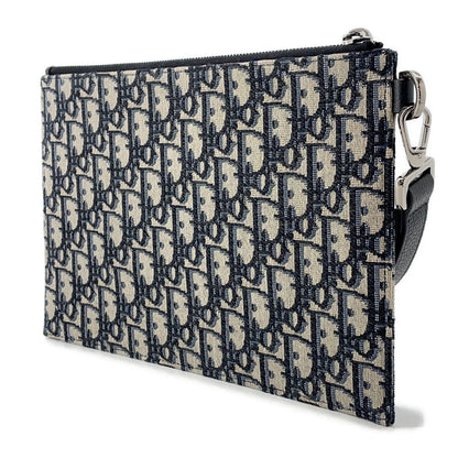 Dior Oblique Canvas Black Clutch Rovelle Bags