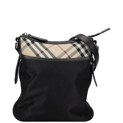Burberry Nova Brand Check White Shoulder Bag Style 11