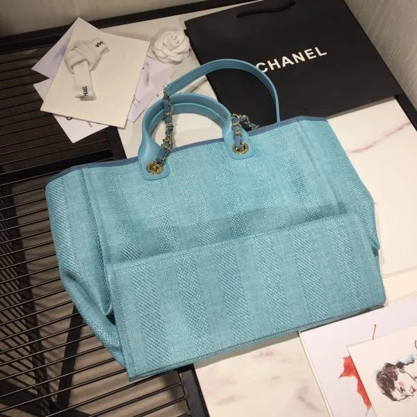 Chanel Tote Canvas Deauville Collection