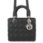 Dior Lady Dior Cannage Black Handbag Style 9 Rovelle Bags