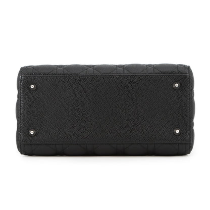 Dior Lady Dior Cannage Black Handbag Style 9 Rovelle Bags